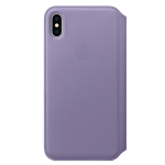 Apple Smart Folio - Flip cover per cellulare - pelle - lilla - per iPhone XS Max